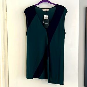 Pringle of Scotland Asymmetric Sleeveless Blouse